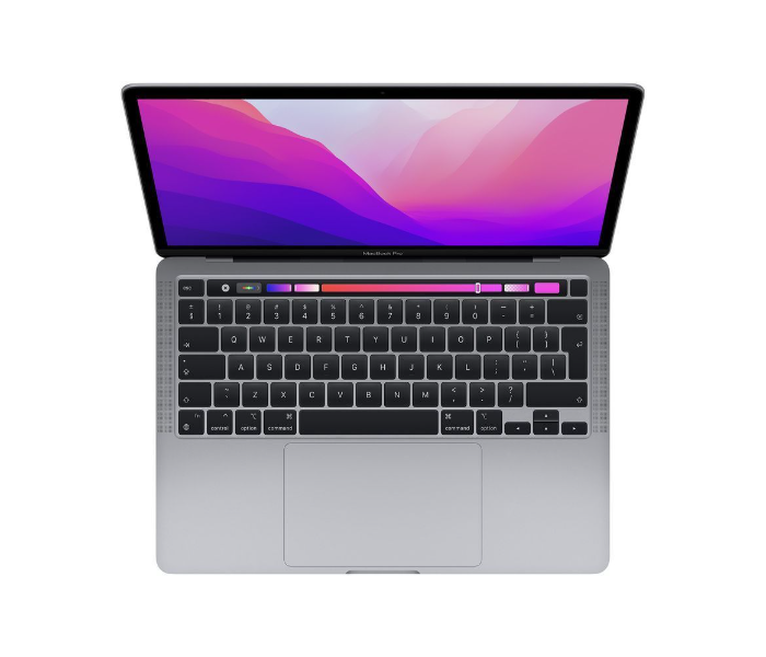 Apple MacBook Pro MNEH3 13 Inch M2 Chip 8GB RAM 256GB SSD 2022 Model English Keyboard MacOS - Space Grey - Zoom Image 2