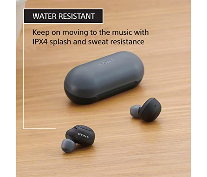 Sony WF-C500 Bluetooth Truly Wireless Earbuds - Black - Zoom Image 5