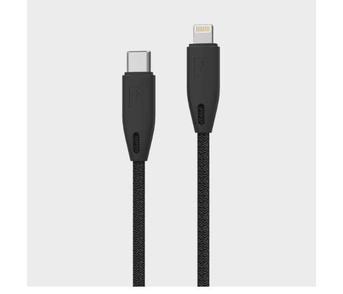 Powerology PCAB002-BK Fast Charging Cable - Black - Zoom Image 1