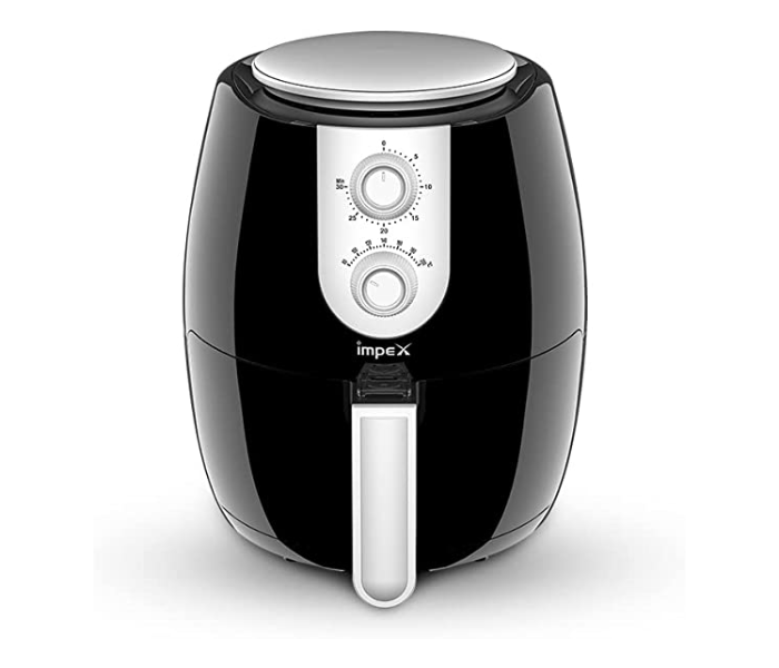 Impex AF 4305 4 Litre 1500Watts Mechanical Hot Air Fryer - Black - Zoom Image 1