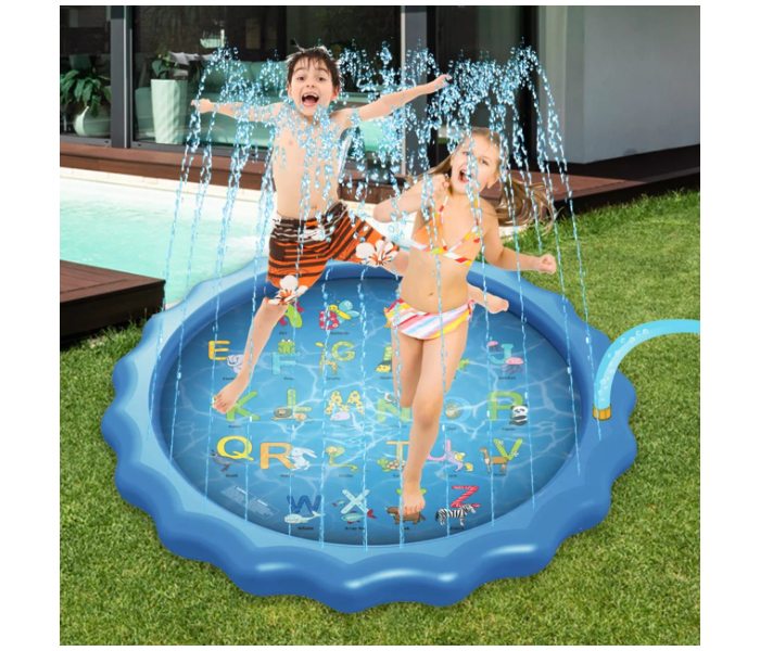 Generic 3-in-1 Splash Pad, Sprinkler for Kids and Wading Pool for Learning – Children’s Sprinkler Pool - Zoom Image 4