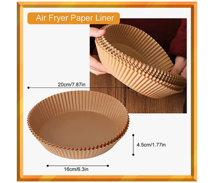 100PCS Non-Stick Oil Proof Waterproof Paper Pads Disposable Parchment Air  Fryer Paper Liner - China Air Fryer Paper Pad and Air Fryer Paper Liners  price