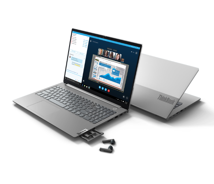 Lenovo 20VE001AAX NoteBook ThinkBook 15 G2 15.6 Inch FHD Intel Core i7 1165G7 Processor 8GB DDR4 RAM 512 SSD Integrated Intel Iris Xe Graphics Windows 10 Pro - Silver - Zoom Image 7