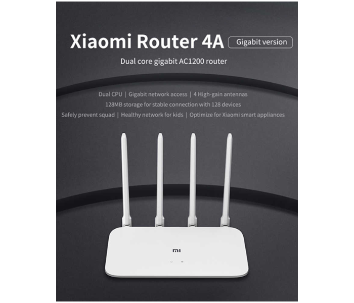 MI Router 4A Giga Version - White - Zoom Image 2