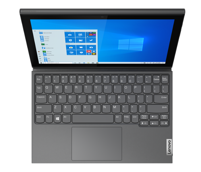 Lenovo 82AT00FUAX IdeaPad Duet 3 10IGL5 10.3 Inch WUXGA Intel Celeron N4020 Processor 4GB DDR4 RAM 64GB Integrated Intel UHD Graphics 600 Windows 11 Home - Grey - Zoom Image 5