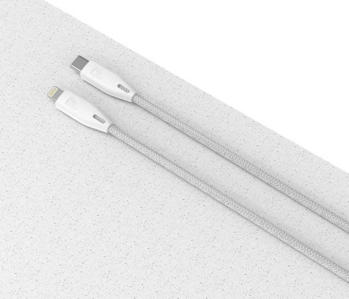 Powerology PCAB002-WH Fast Charging Cable - White - Zoom Image 2