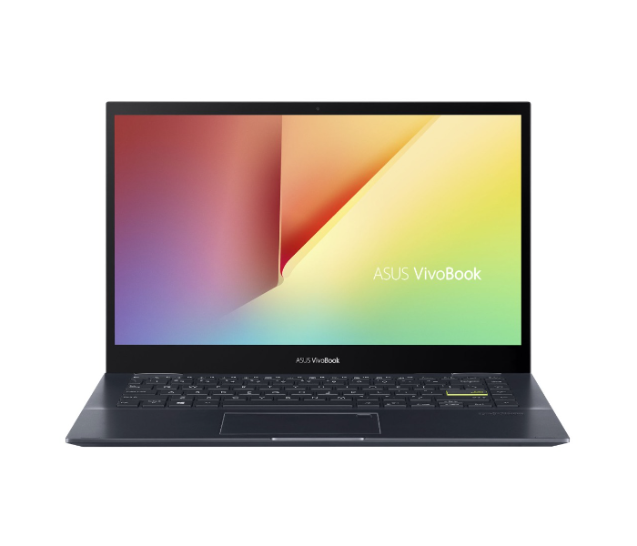 ASUS TM420UA-EC191W Vivobook Flip 14 Touch Laptop 14 Inch FHD AMD Ryzen R5-5500U Processor 8GB RAM 512GB SSD Windows 11 Home - Black - Zoom Image 1