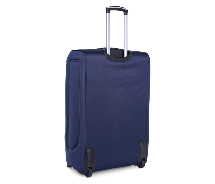 Tayyara Soft Shell 28 Inch Luggage Suitcase Ultra Lightweight Expandable With 2 Wheels - Blue - Zoom Image 3