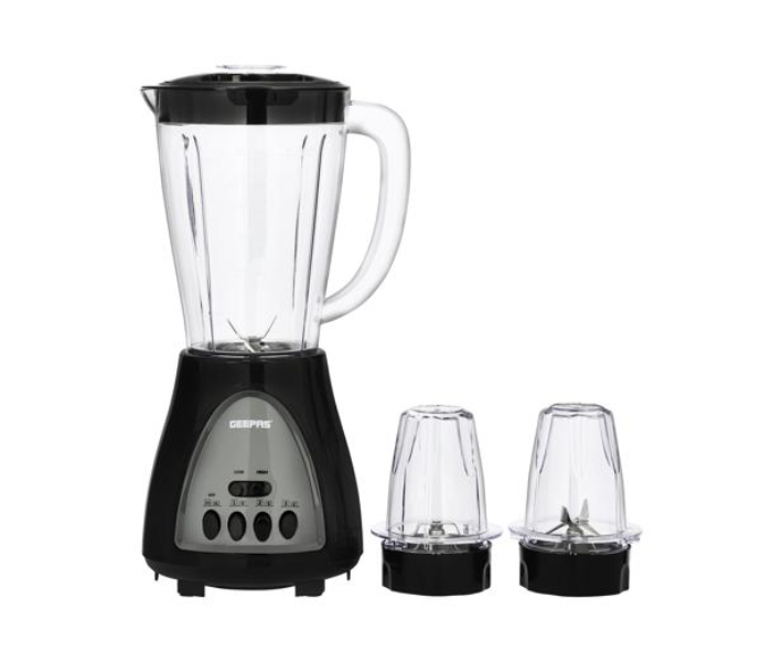 Geepas GSB44034 1.5 Litre 400 Watts 3-in-1 Blender - Black - Zoom Image 1