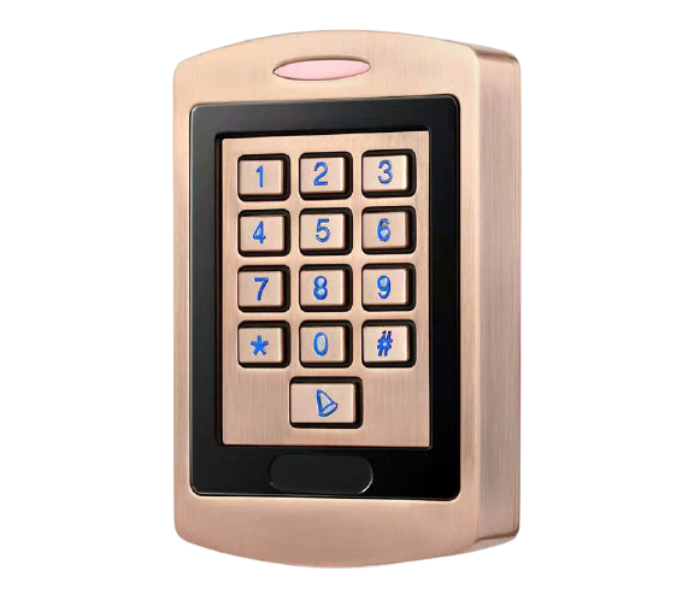 Timmy CR805 Waterproof Elegant Design 2 Way Access Control And Reader With LED - Rosegold - Zoom Image