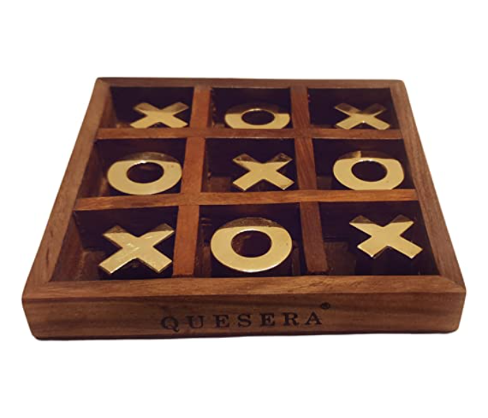 Galaxy Wooden Tic Tac Toe Game - Zoom Image 1