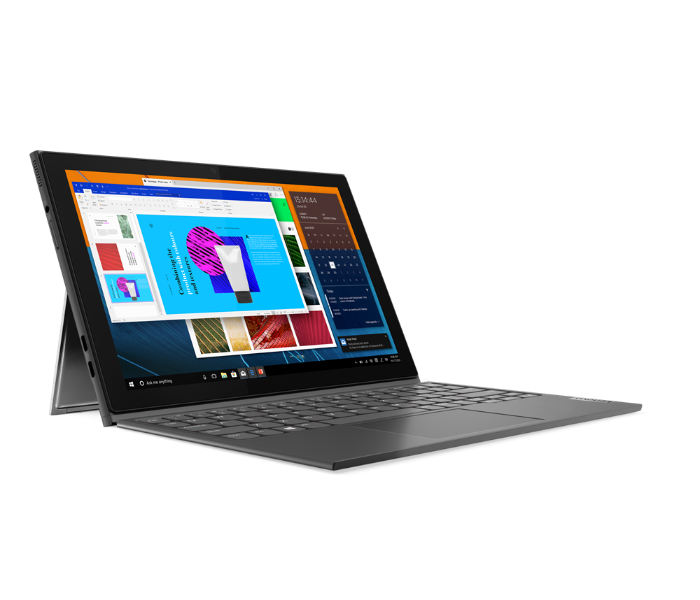 Lenovo 82AT00FUAX IdeaPad Duet 3 10IGL5 10.3 Inch WUXGA Intel Celeron N4020 Processor 4GB DDR4 RAM 64GB Integrated Intel UHD Graphics 600 Windows 11 Home - Grey - Zoom Image 1