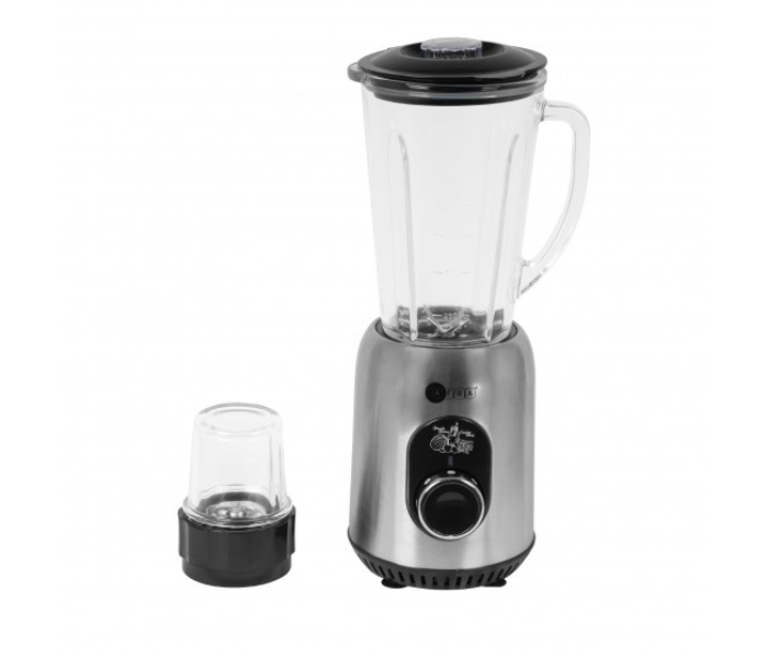 Afra AF-610BLSL 5 Speed Settings 1.8 Litre 2 in 1 Blender - Black and Silver - Zoom Image 2