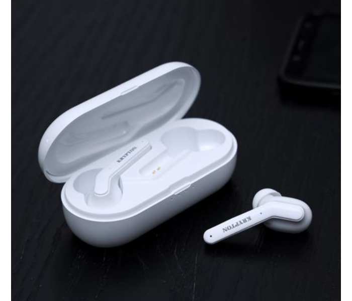 Krypton KNTWS5376 Wireless Bluetooth Earbuds - White - Zoom Image 2