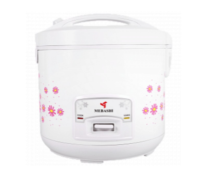 Mebashi ME-RC722 900 Watts 2.2 Litre Electric Rice Cooker - White - Zoom Image 2