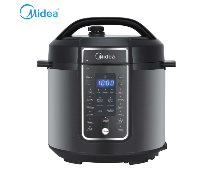 Midea MY-CS6037WP2 5.7 Litre Electric Pressure Cooker - Black - Zoom Image