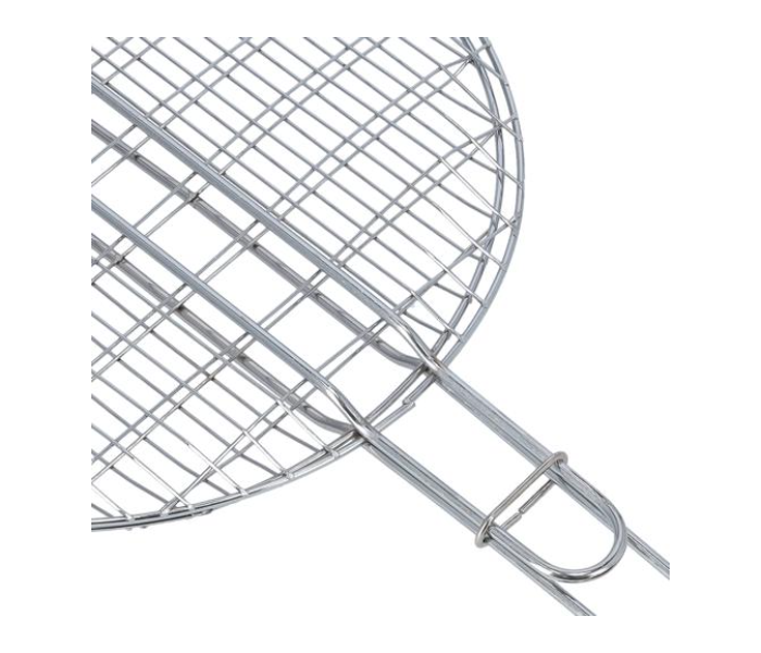 Royalford RF10375 Round Chromium Plated Iron Barbeque Grill - Silver - Zoom Image 7