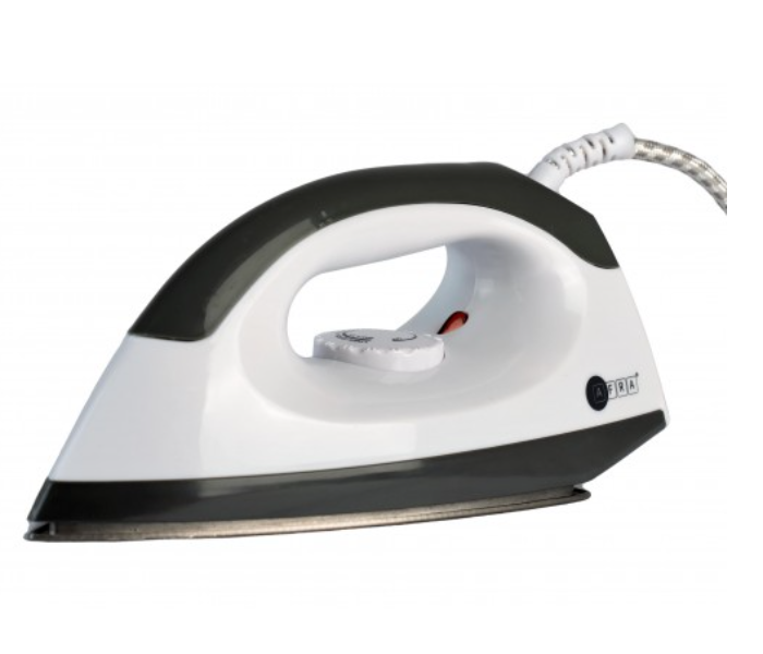 Afra AF-1000IRGY 1000 Watts Dry Iron - White and Grey - Zoom Image 1