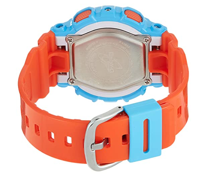 Casio BA-110NC-2ADR Baby-G Analog-Digital Watch for Women - Blue and red - Zoom Image 3