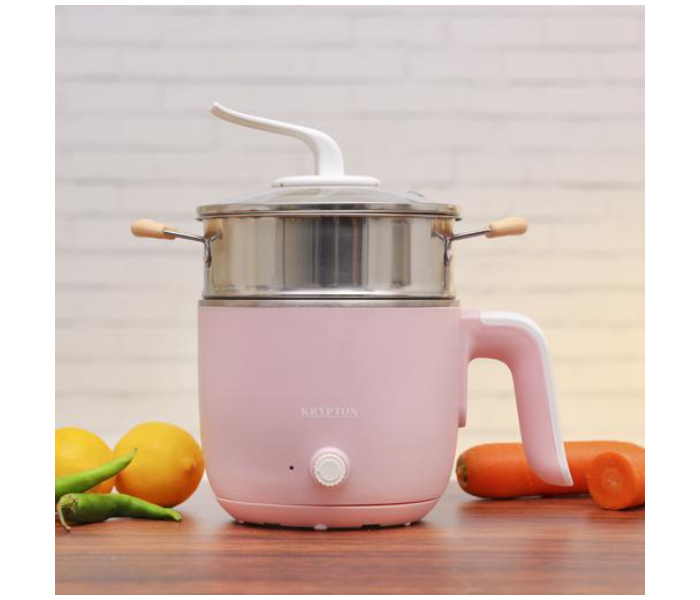 Krypton KNMC6313 1.2 Litre 720 Watts Electric Multi-Cooker - Pink - Zoom Image 2