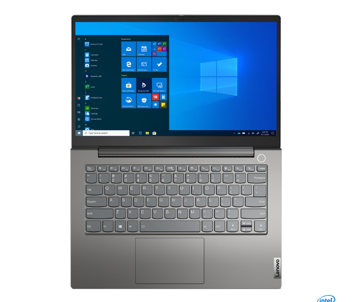 Lenovo 20VD000PAK NoteBook ThinkBook 14 14 Inch FHD Intel Core i5 1135G7 Processor 8GB DDR4 RAM 1TB HDD 2GB NVIDIA GeForce MX450 GDDR6 DOS - Silver - Zoom Image 2