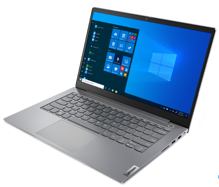 Lenovo 20VD00BWAX NoteBook ThinkBook 14 G2 14 Inch FHD Intel Core i5 1135G7 Processor 4GB DDR4 RAM 256GB SSD Integrated Intel Iris Xe Graphics DOS - Silver - Zoom Image 4