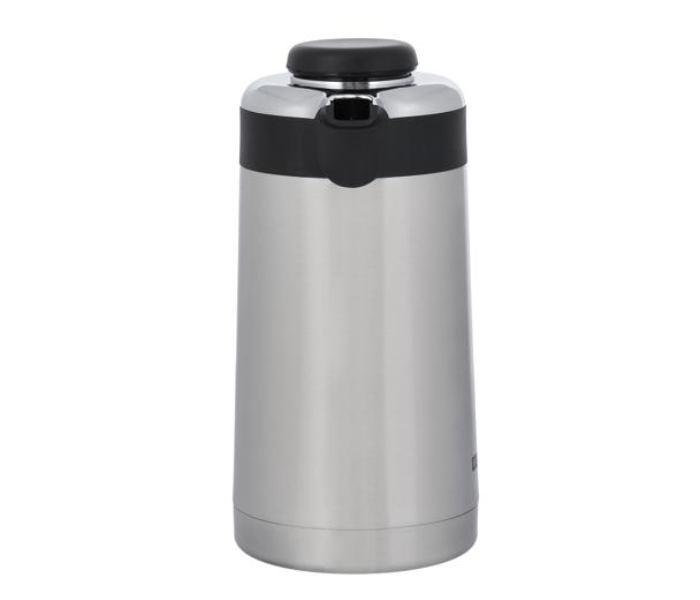 Geepas GVF27016 1.3 Litre Stainless Steel Vacuum Flask - Silver and Black - Zoom Image 2