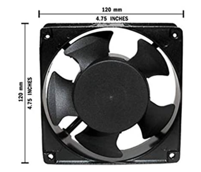 Galaxy 4 Inch Cabinet Cooling Panel Cooling Fan - Zoom Image 2