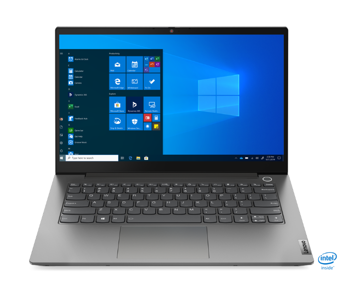 Lenovo 20VD000PAK NoteBook ThinkBook 14 14 Inch FHD Intel Core i5 1135G7 Processor 8GB DDR4 RAM 1TB HDD 2GB NVIDIA GeForce MX450 GDDR6 DOS - Silver - Zoom Image 1