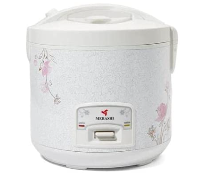 Mebashi ME-RC728 1000 Watts 2.8 Litre Electric Rice Cooker - White - Zoom Image 1