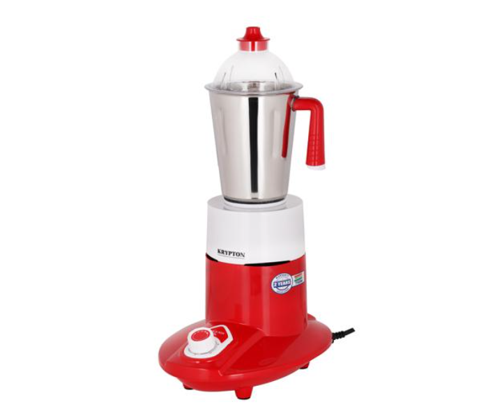 Krypton KNB6189 750 Watts 3-in-1 Mixer Grinder - White and Red - Zoom Image 2