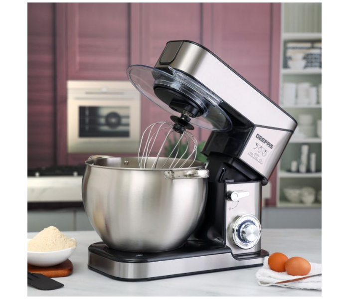 Geepas GSM43044 2000 Watts Multi-Function Kitchen Machine - Silver - Zoom Image 5