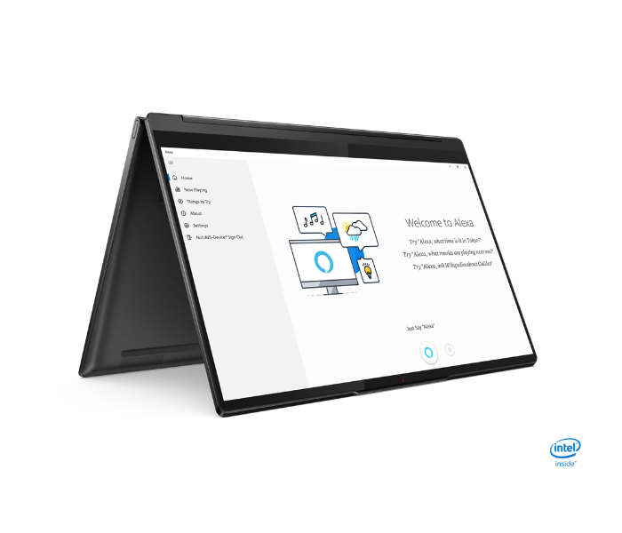 Lenovo Ideapad Yoga 9 14ITL5 82BG000SAX 14 Inch 4k Touch Intel Core i7-1185G7 Processor 16GB RAM 1TB SSD Intel Iris Xe Graphics Pen Ms office 365 - Black - Zoom Image 7