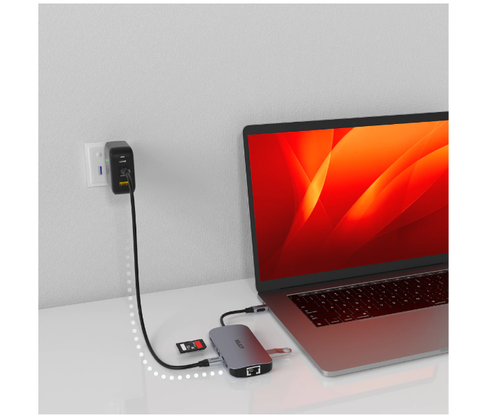 Unitek D1071A 9-in-1 USB Type-C Hub - Silver - Zoom Image 6