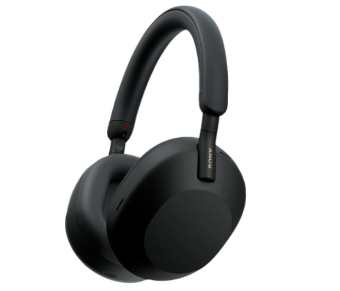 Sony WH-1000XM5 Wireless Leading Noise Canceling Headphones - Black - Zoom Image 1