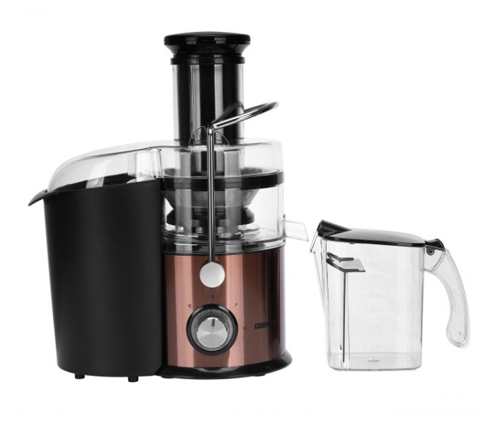 Geepas GJE46011 1.2 Litre 800 Watts Powerful Juice Extractor - Black - Zoom Image 2