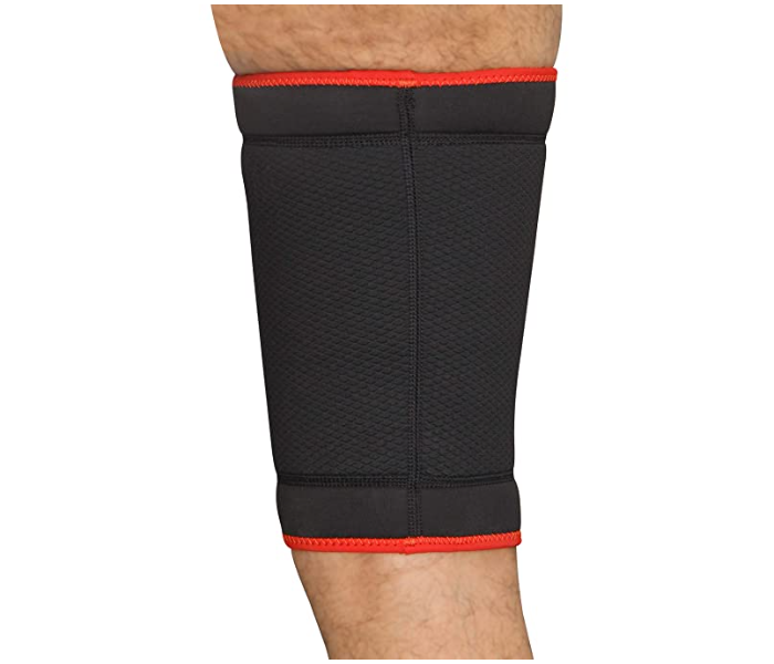 Nivia Neoprene Orthopedic Thigh Support - Black - Zoom Image 3