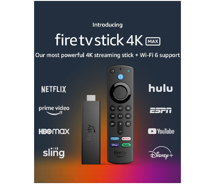 Alexa Fire TV Stick 4K Max - Black - Zoom Image 2