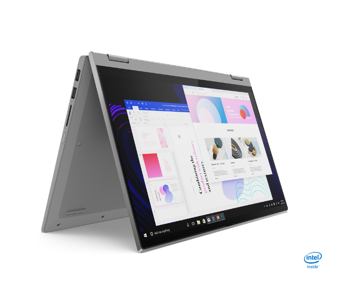 LENOVO IP FLEX 5 -82HS00U6AX 14ITL05 14 Inch FHD Intel Core i7 1165G7 Processor 16GB DDR4 RAM 512GB SSD 2GB NVIDIA GeForce MX450 GDDR6 Graphics Windows 11 Home - Grey - Zoom Image 4