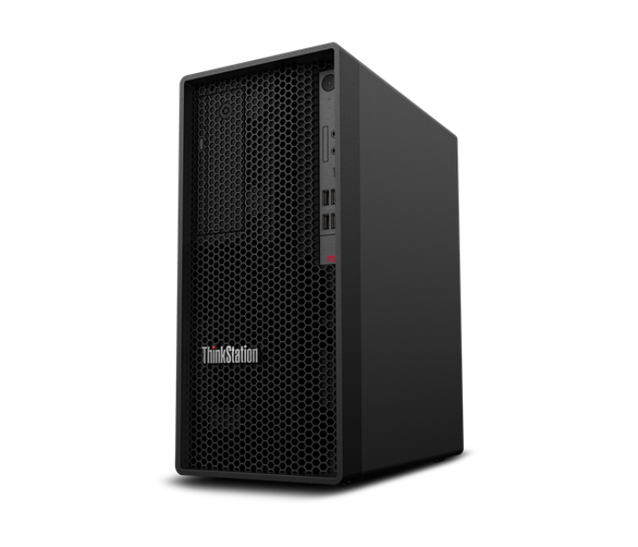 Lenovo 30E3000MAX Think Station P350 TWR Intel Core i7-11700 Processor 8GB DDR4 RAM 512GB SSD Intel UHD Graphics 750 Windows 10 Pro 64 - Black - Zoom Image 3