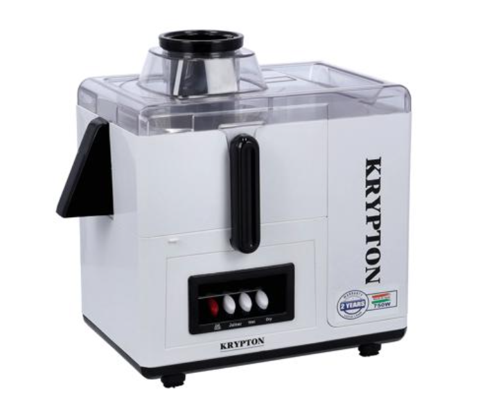 Krypton KNB6276 750 Watts 4 in 1 Mixer Grinder - White and Black - Zoom Image 9