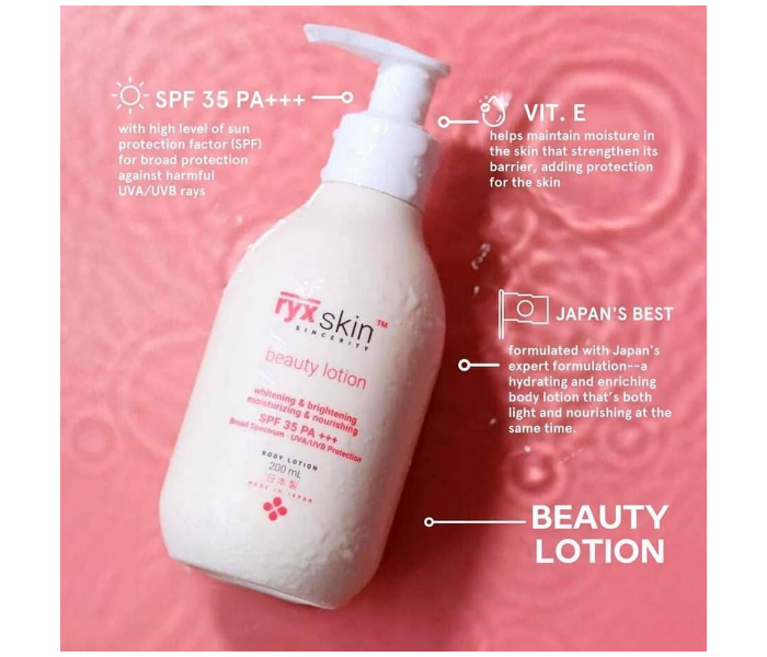 Ryxskin Sincerity RYXBL01 200ml Beauty Lotion - Zoom Image 1