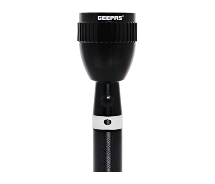 Geepas GFL3854 227mm Rechargeable LED Flashlight - Black - Zoom Image 4