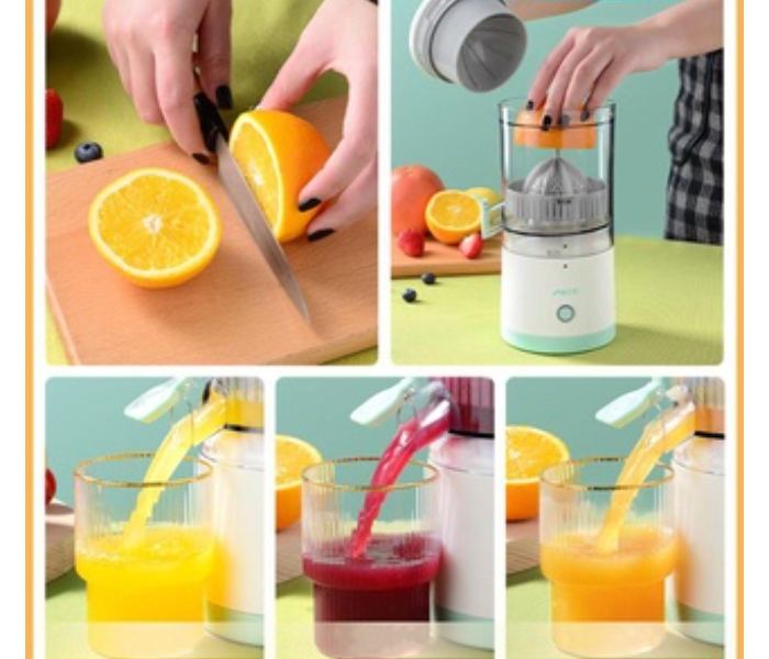 Galaxy Ocean USB Rechargeable Electric Juicer Blender - White - Zoom Image 3