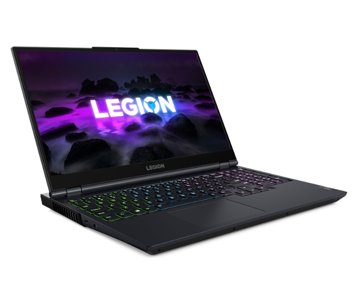 Lenovo 82JU0146AX Legion 5 15ACH6 15.6 Inch FHD AMD Ryzen 7 5800H Processor 16GB DDR4 RAM 512GB SSD 6GB NVIDIA GeForce RTX 3060 GDDR6 Graphics Windows 11 Home 64 - Blue - Zoom Image 1