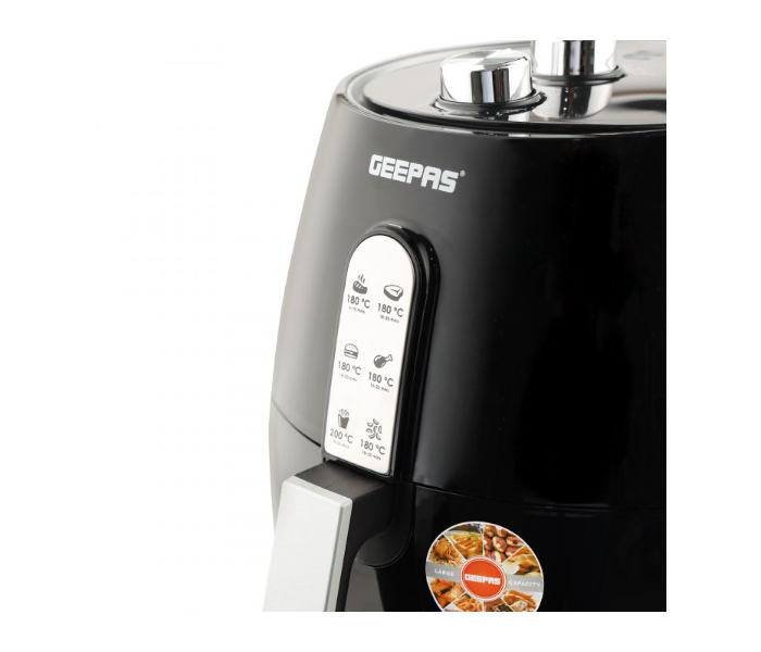 Geepas GAF37517 4.2 Litre Non-Stick Air Fryer - Black - Zoom Image 6