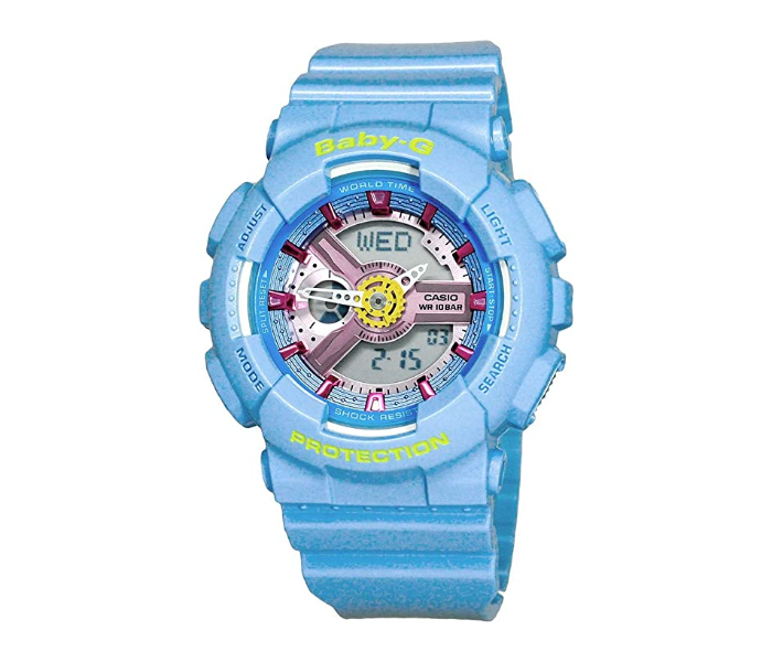 Casio BA-110CA-2ADR Baby-G Analog-Digital Watch for Women - Blue - Zoom Image 1