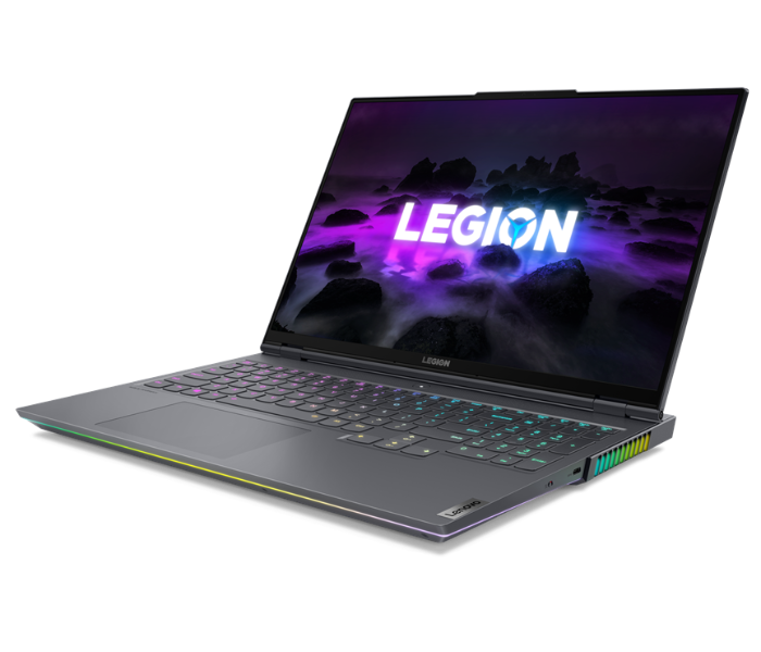 Lenovo Legion7 82N600D1AX 16ACHg6 16 Inch WQXGA AMD Ryzen 9 5900HX Processor 32GB DDR4 RAM 1TB SSD 16GB NVIDIA Graphics Windows 11 Home - Grey - Zoom Image 2