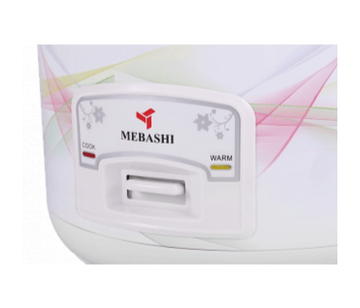 Mebashi ME-RC718 700 Watts 1.8 Litre Electric Rice Cooker - White - Zoom Image 5