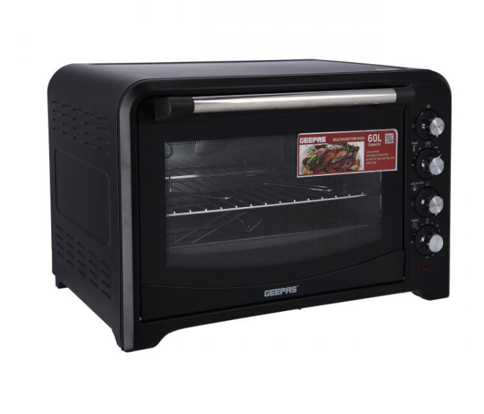 Geepas GO34018 60Litre 2200 Watts Electric Oven - Black - Zoom Image 5